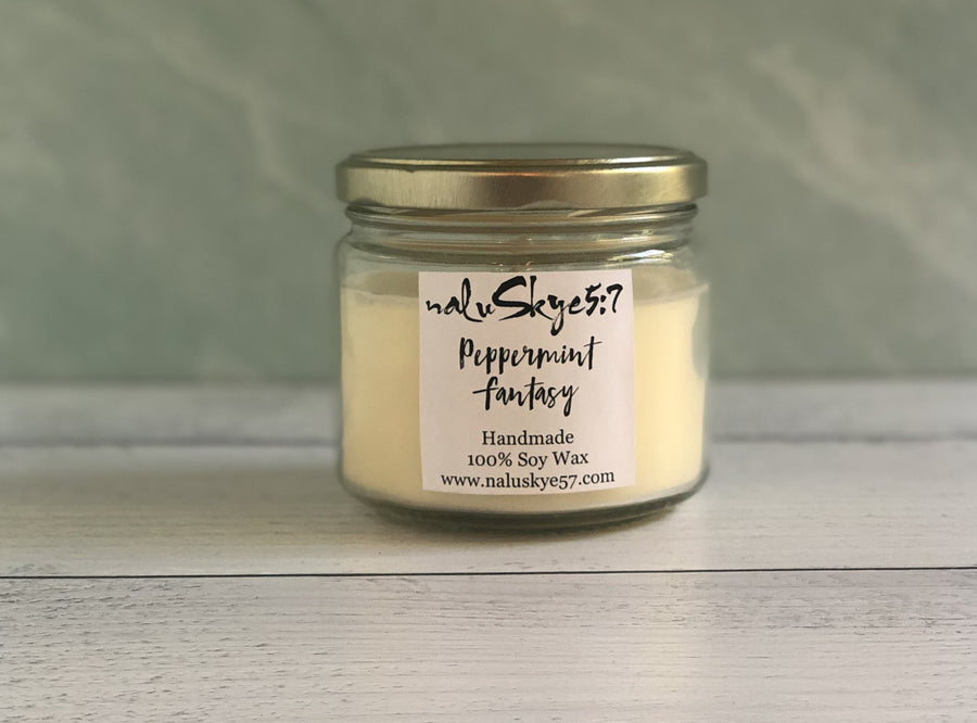 PEPPERMINT FANTASY CANDLE *LIMITED EDITION*